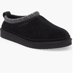 UGG/Koolaburra Womens W Burree Black Suede Slip on Slippers Size 5